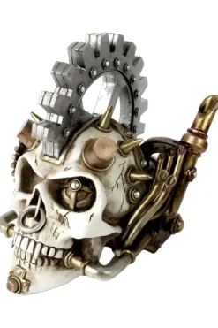 Alchemy Gothic Steam Head Skull V73