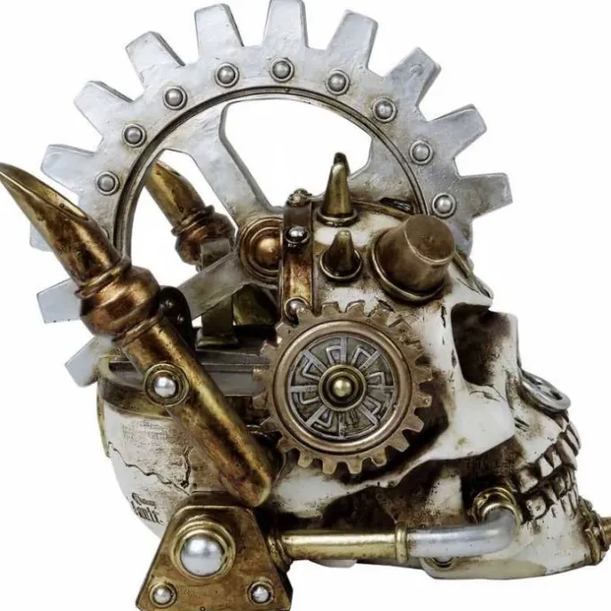 Alchemy Gothic Steam Head Skull V73