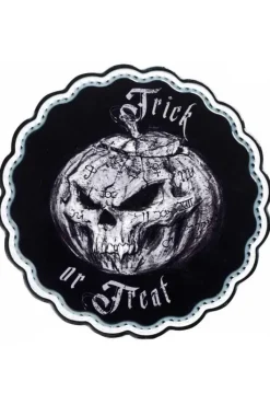 Alchemy Gothic Trick or Treat Trivet Plate