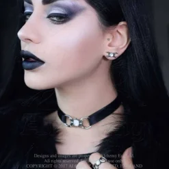 Alchemy Gothic Triple Goddess Choker