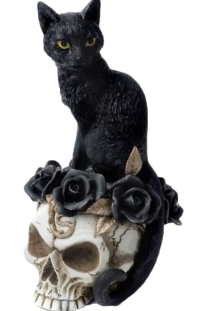 Alchemy Gothic Alchemy Grimalkins Ghost Cat and Skull