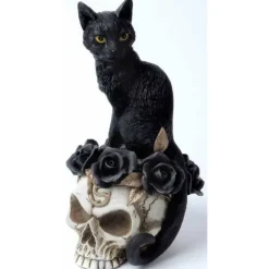 Alchemy Gothic Alchemy Grimalkins Ghost Cat and Skull