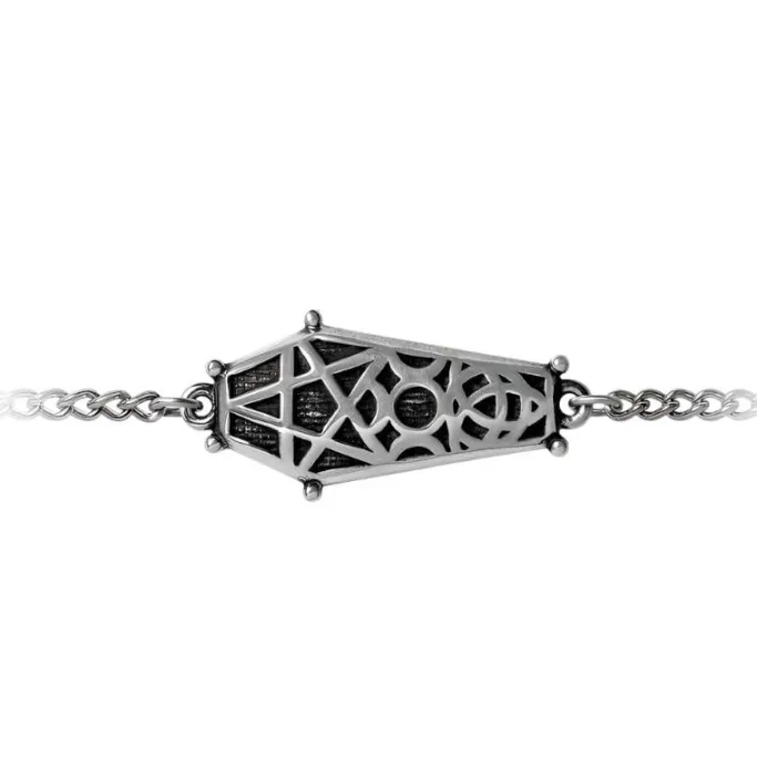 Alchemy Gothic Alchemy Hex Coffin Bracelet