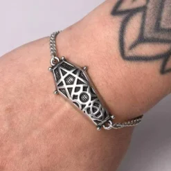 Alchemy Gothic Alchemy Hex Coffin Bracelet