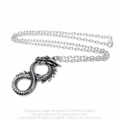 Alchemy Gothic Alchemy Infinity Dragon Pendant