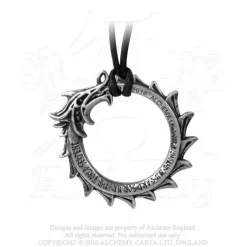 Alchemy Gothic Alchemy Jormungand Pendant P774