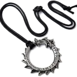 Alchemy Gothic Alchemy Jormungand Pendant P774