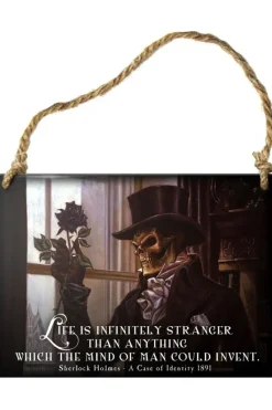 Alchemy Gothic Alchemy Life is Infiniely Stranger Plaque