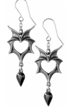 Alchemy Gothic Alchemy Love Bats Earrings E425