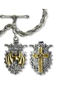 Alchemy Gothic Alchemy Magistus Double-Albert Fob Chain AWC2