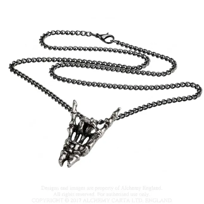Alchemy Gothic Alchemy Maloik, Sign Of The Horns Maschio Pendant