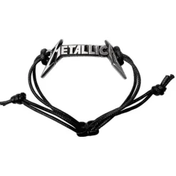 Alchemy Gothic Alchemy Metallica Classic Logo Leather Wriststrap