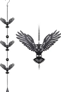 Alchemy Gothic Alchemy Night Owl Wind Chime