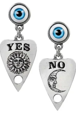 Alchemy Gothic Alchemy Ouija Planchette Studs Earrings E396