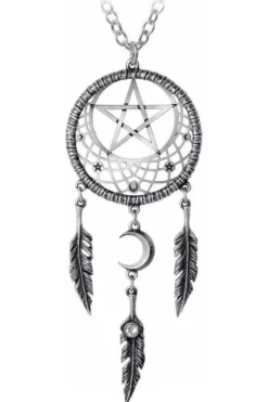 Alchemy Gothic Alchemy Pagan Dream Catcher Pendant P873