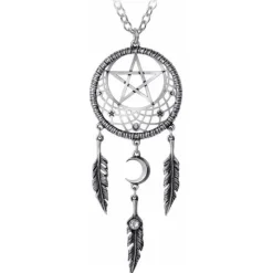 Alchemy Gothic Alchemy Pagan Dream Catcher Pendant P873