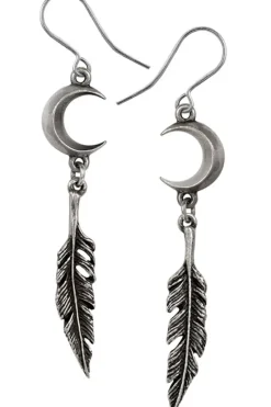 Alchemy Gothic Alchemy Pagan Dream Catcher Earrings