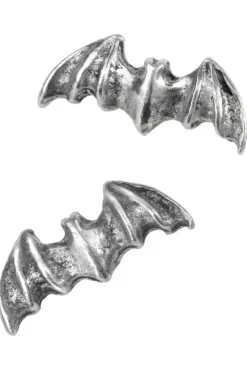 Alchemy Gothic Alchemy Pair of Bat Studs Stud Earrings E186