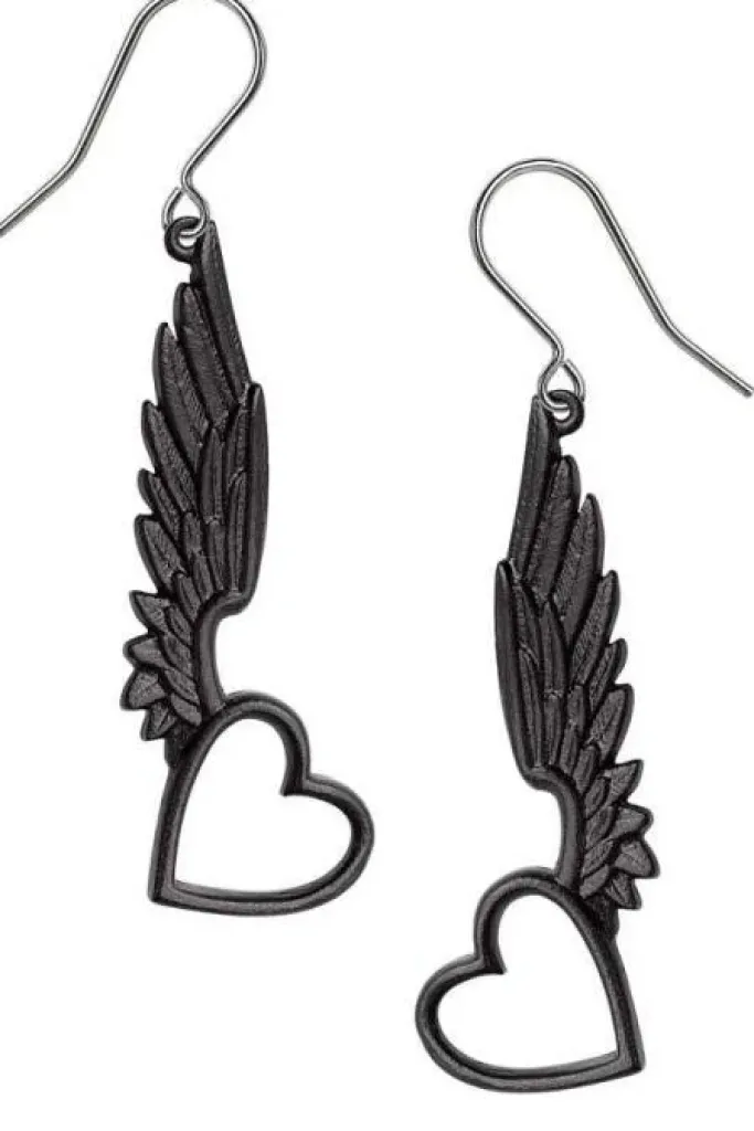 Alchemy Gothic Alchemy Passio Wings of Love Earrings