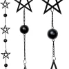 Alchemy Gothic Alchemy Pentagram Wind Chime
