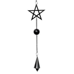 Alchemy Gothic Alchemy Pentagram Wind Chime