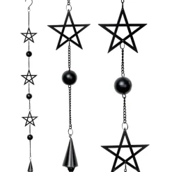 Alchemy Gothic Alchemy Pentagram Wind Chime