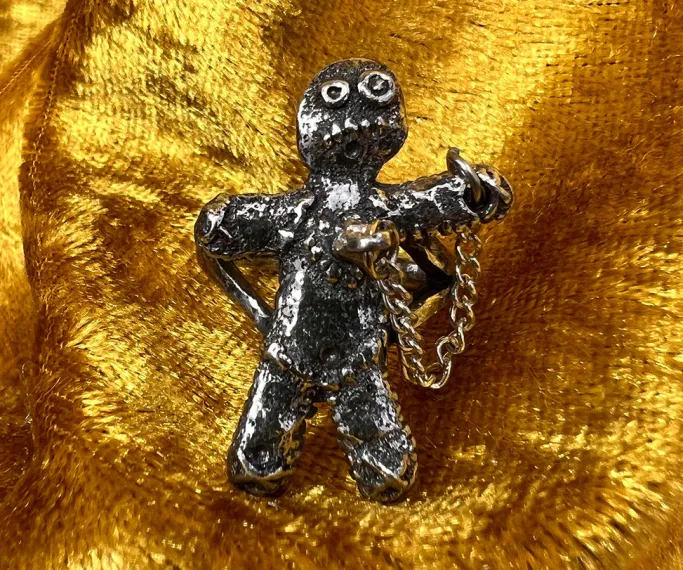 Alchemy Gothic Alchemy Pewter Voodoo Doll Pendant