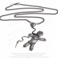 Alchemy Gothic Alchemy Pewter Voodoo Doll Pendant
