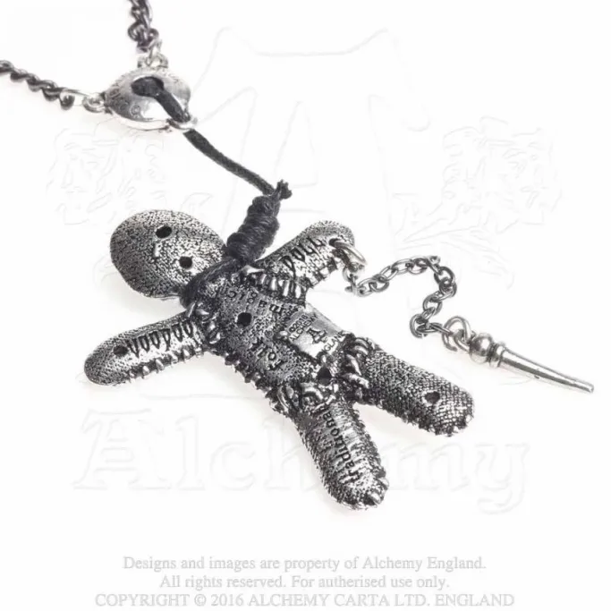 Alchemy Gothic Alchemy Pewter Voodoo Doll Pendant