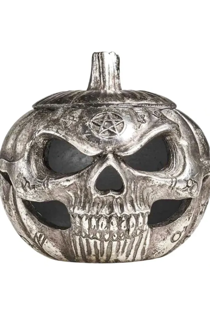 Alchemy Gothic Alchemy Pumpkin Skull Pot