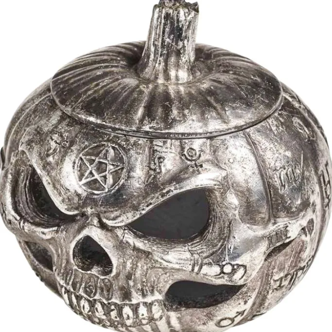 Alchemy Gothic Alchemy Pumpkin Skull Pot