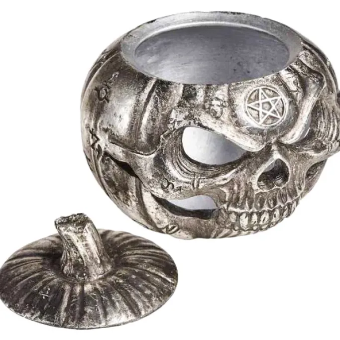 Alchemy Gothic Alchemy Pumpkin Skull Pot