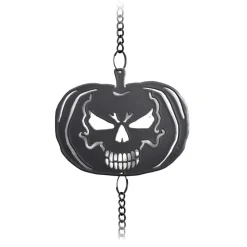 Alchemy Gothic Alchemy Pumpkin Skull Wind Chime