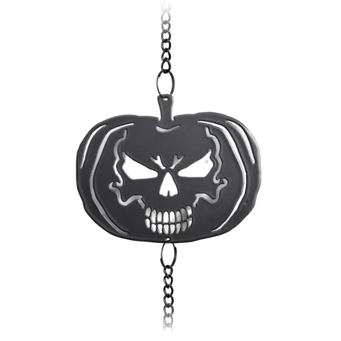 Alchemy Gothic Alchemy Pumpkin Skull Wind Chime