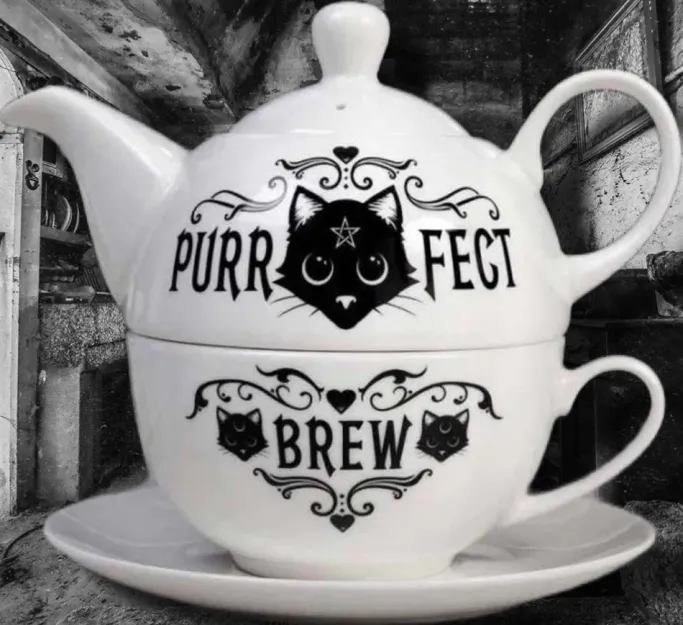 Alchemy Gothic Alchemy Purrfect Brew Tea for One