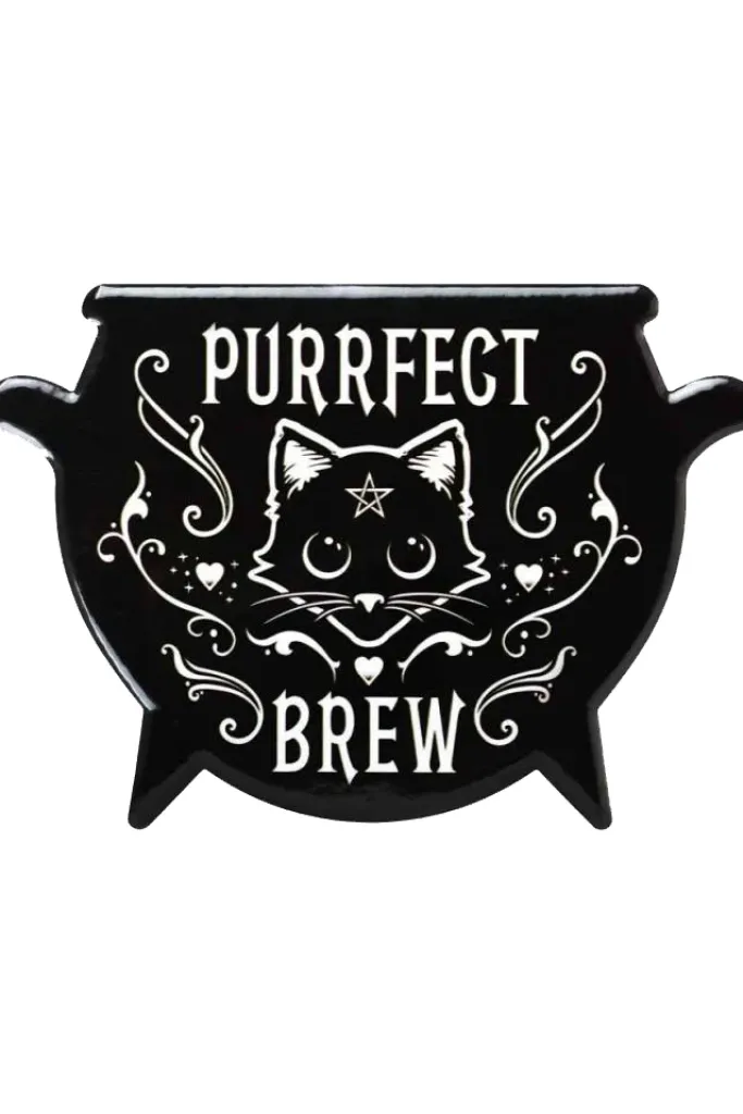 Alchemy Gothic Alchemy Puurfect Brew Cat Coaster