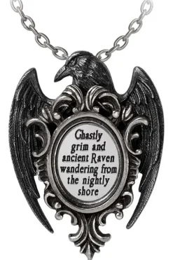 Alchemy Gothic Alchemy Quoth the Raven Pendant