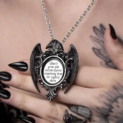 Alchemy Gothic Alchemy Quoth the Raven Pendant