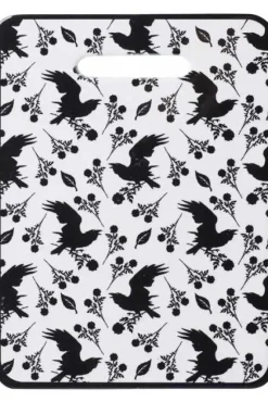 Alchemy Gothic Alchemy Raven and Rose Chopping Board