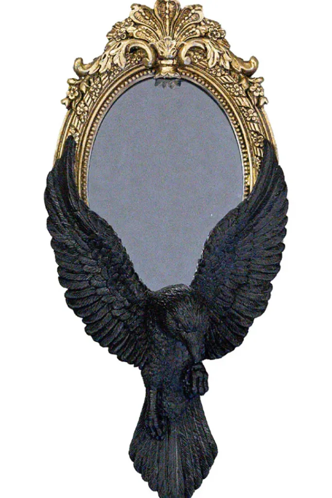 Alchemy Gothic Alchemy Raven's Gaze Hand Mirror