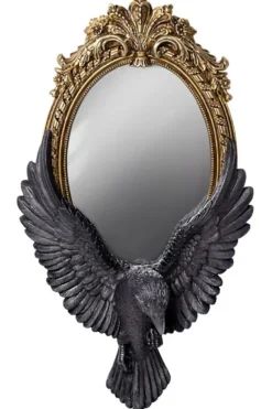 Alchemy Gothic Alchemy Raven's Gaze Wall Mirror
