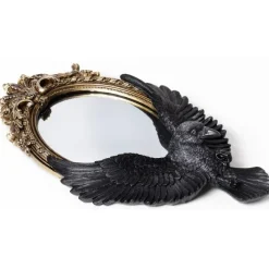 Alchemy Gothic Alchemy Raven's Gaze Wall Mirror