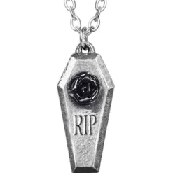 Alchemy Gothic Alchemy RIP Rose Pendant