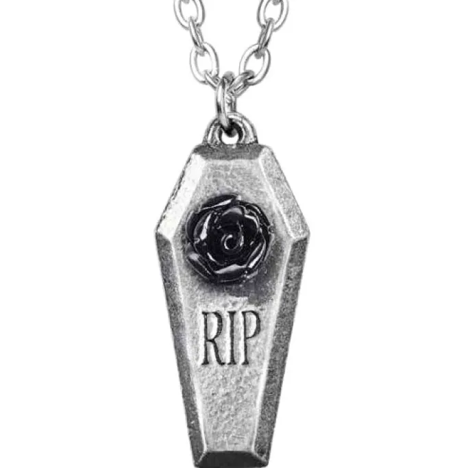 Alchemy Gothic Alchemy RIP Rose Pendant