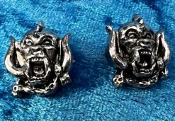 Alchemy Gothic Alchemy Rocks Motorhead Warpig Stud Earrings