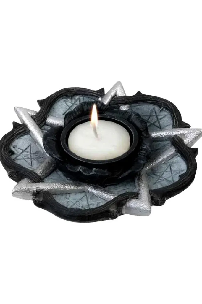 Alchemy Gothic Alchemy Rose Of Otrolanus T-Light Holder V33