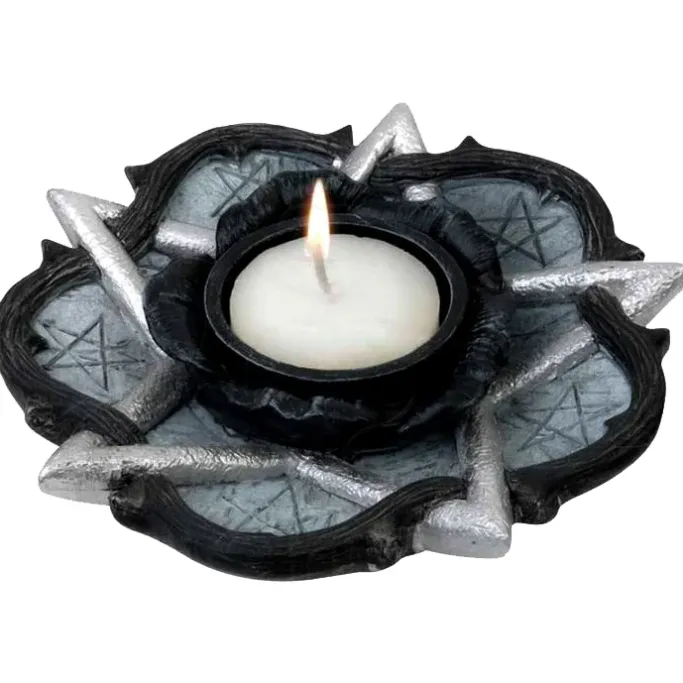 Alchemy Gothic Alchemy Rose Of Otrolanus T-Light Holder V33