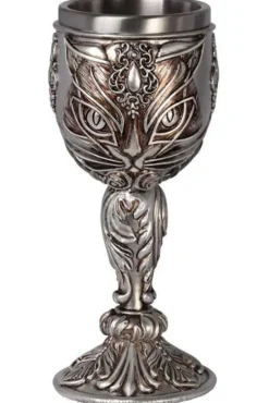 Alchemy Gothic Alchemy Sacred Cat Goblet