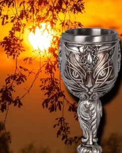 Alchemy Gothic Alchemy Sacred Cat Goblet