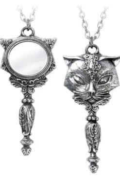 Alchemy Gothic Alchemy Sacred Cat Vanitas Pendant